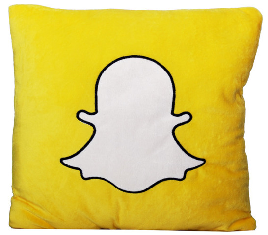 Poduszka Ikonka SNAPCHAT