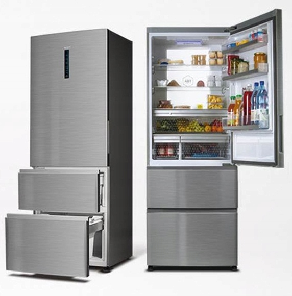 Lodówka Haier A3FE742CMJ A++ 436L 190cm No Frost