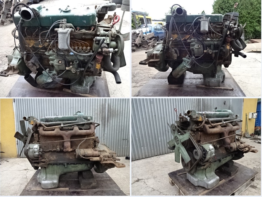Silnik Mercedes Unimog 608 309 OM 352 353 6.0