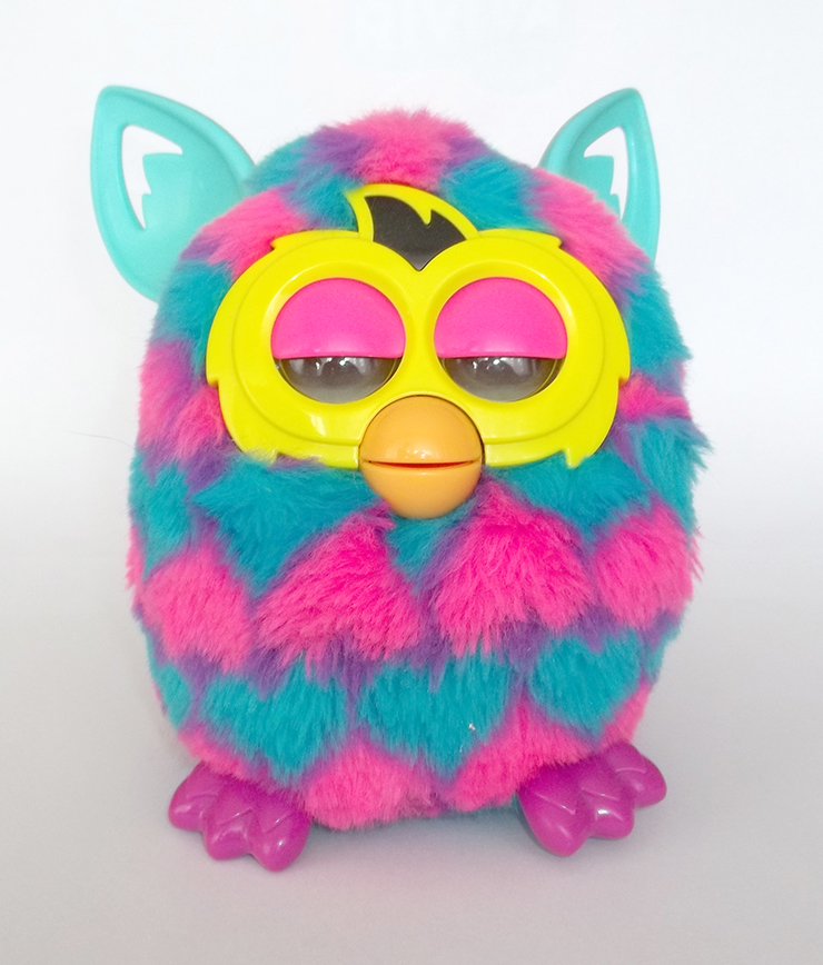 Furby Boom mówi po polsku pink and blue hearts +