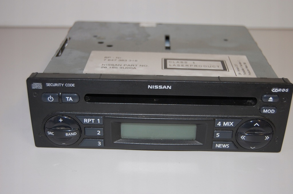 NISSAN NOTE E11 0612 RADIO 7736520658 oficjalne