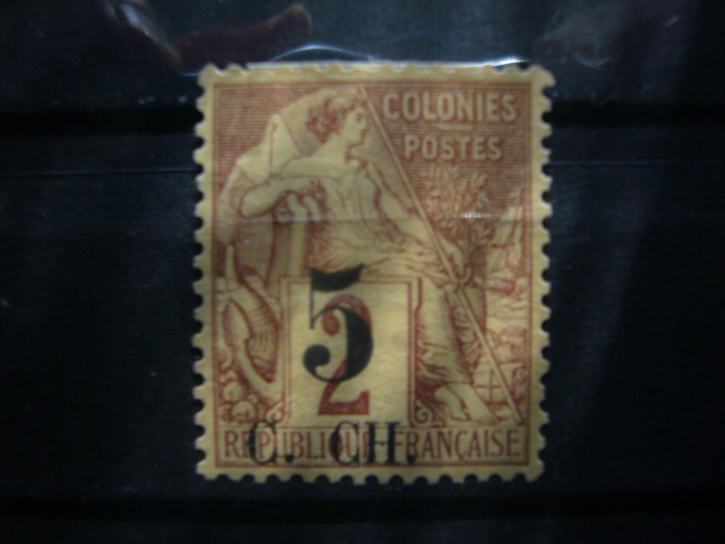 Fr Col Cochinchina nr 3 (*) r 1886r