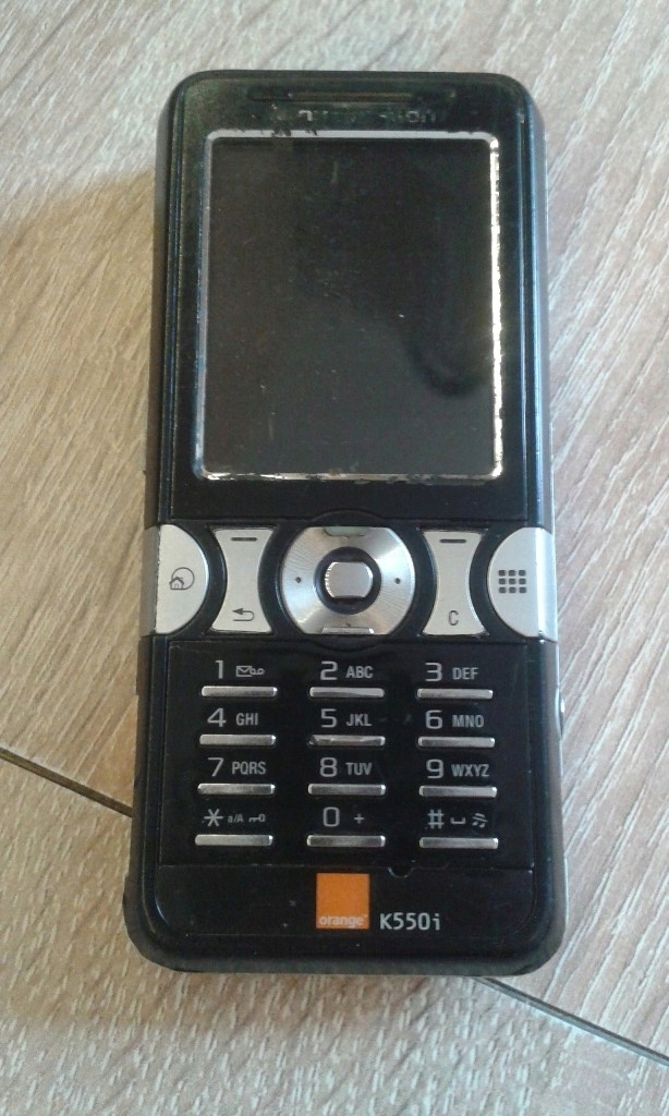 sony ericsson k550i
