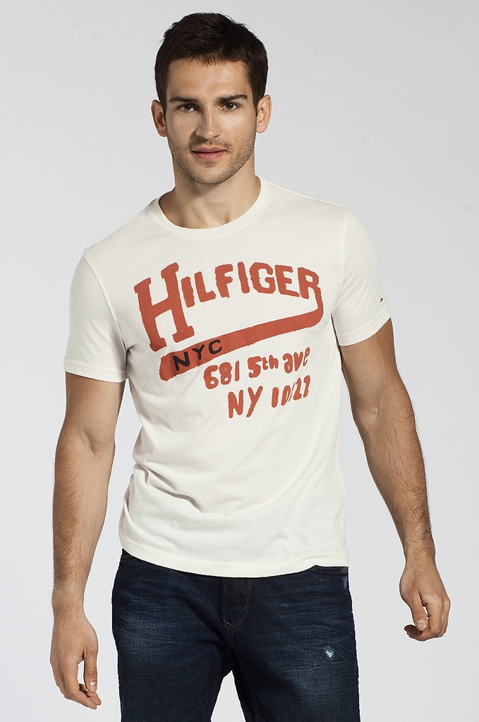 T-shirt męski, koszulka,bluzka HILFIGER DENIM XXL
