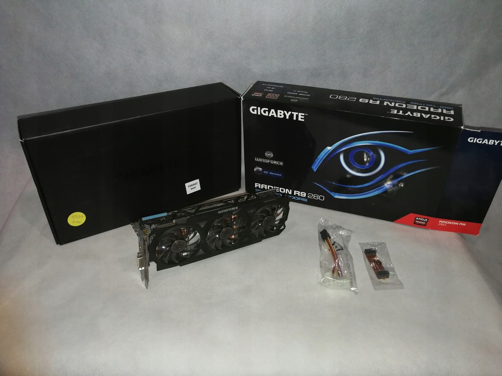 Gigabyte Radeon R9 280 3GB WINDFORCE - 7580728418 - oficjalne archiwum ...