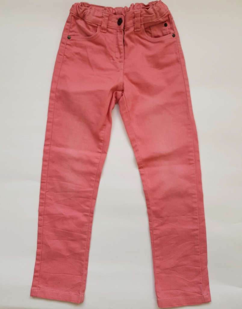 Cool Club Smyk spodnie jeansy różowe 128
