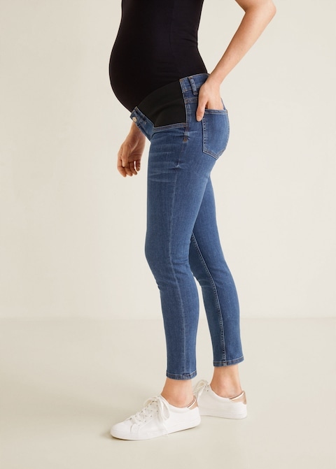 Spodnie skinny ciążowe Mango Zara H&amp;M mama 36