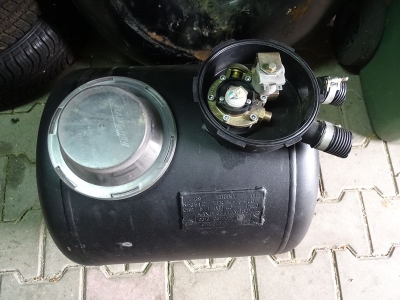 Butla Zbiornik Atrama LPG 40L 2022r D360 Walec