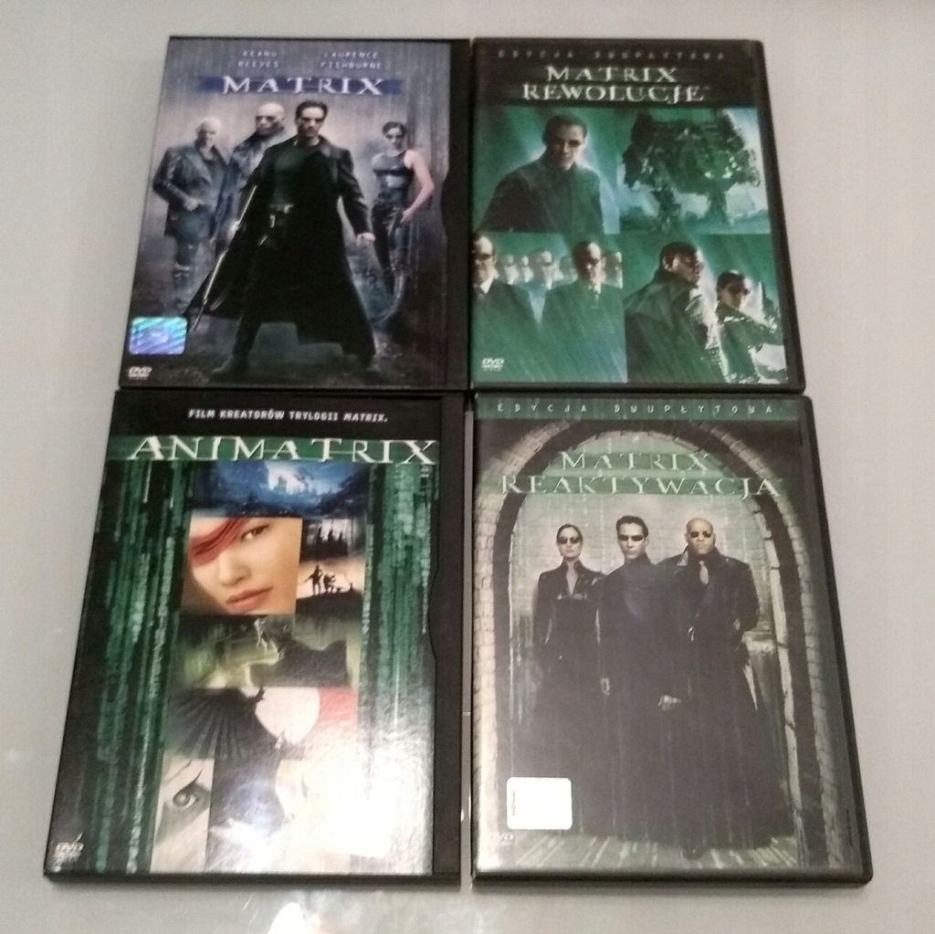 Matrix - wszystkie części i Animatrix