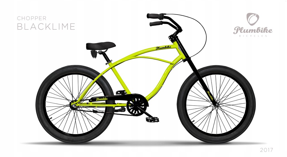 Rower Plumbike CHOPPER 3 kolory - wysyłka gratis