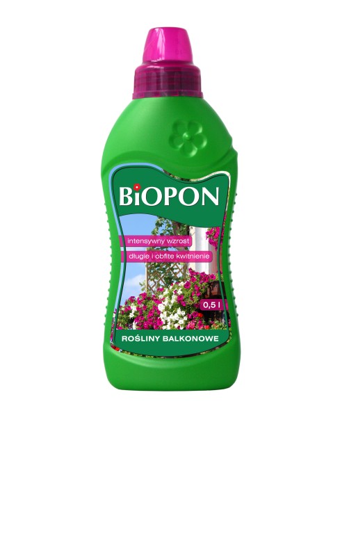 Biopon Płyn nawóz 1l do roślin balkonowych