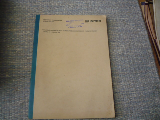 instrukcja serwisowa JOWISZ 04 05