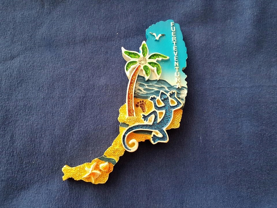 Magnes na lodówkę - 613. FUERTEVENTURA Mapa