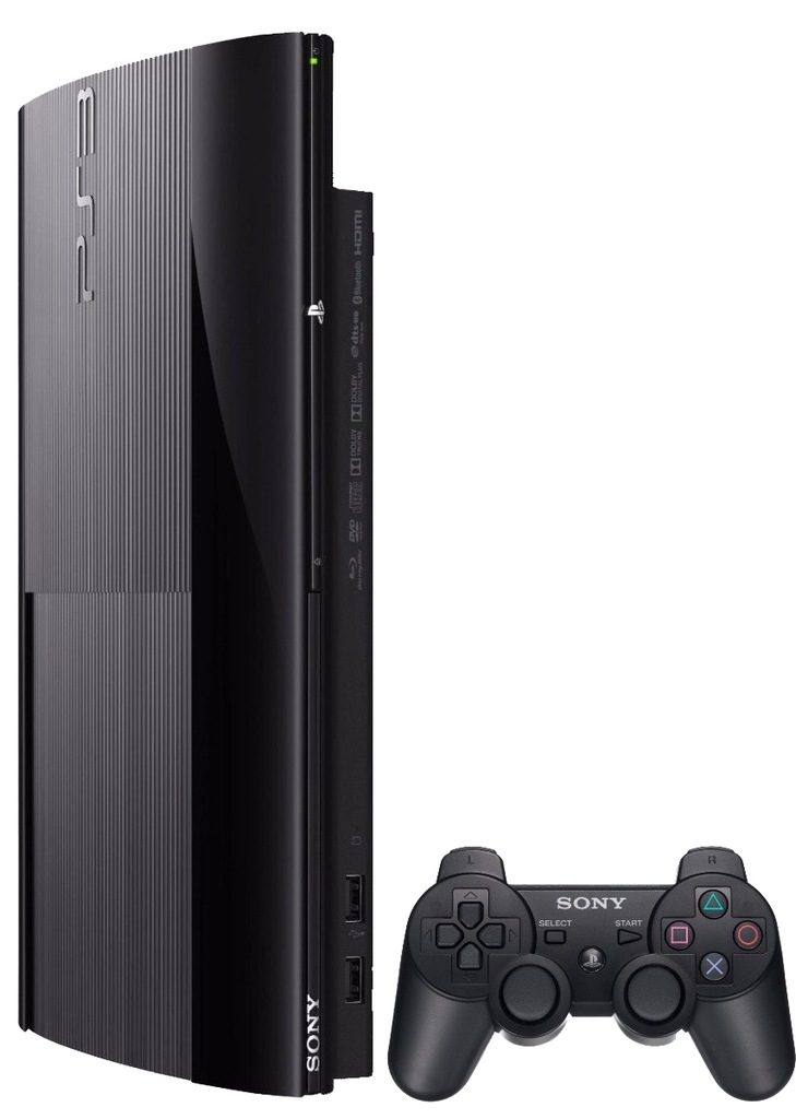 SONY PLAYSTATION 3 PS3 500GB + PAD + HDMI 6767275786 oficjalne