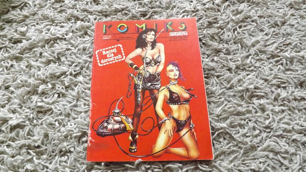 STARY KOMIKS ŚWIAT MUTANTÓW I INNE 1990r