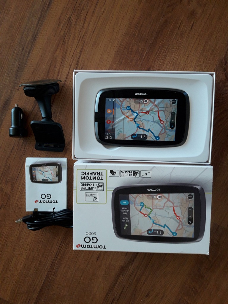 Nawigacja GPS TomTom GO 5000 Europa DożywotnieMapy 7331967559