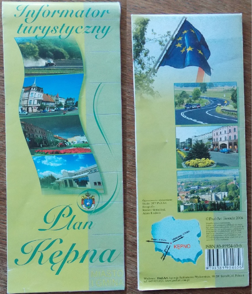 Plan Miasta i Gminy Kępno 2006 Kalisz Poznań
