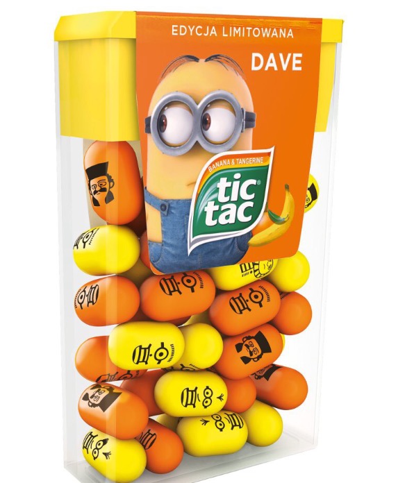 TIC TAC MINIONKI BANAN-MANDARYNKA OKAZJA!!