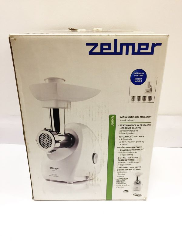 MASZYNKA DO MIELENIA MIĘSA ZELMER DIANA 1500W - 7415942014 - oficjalne ...