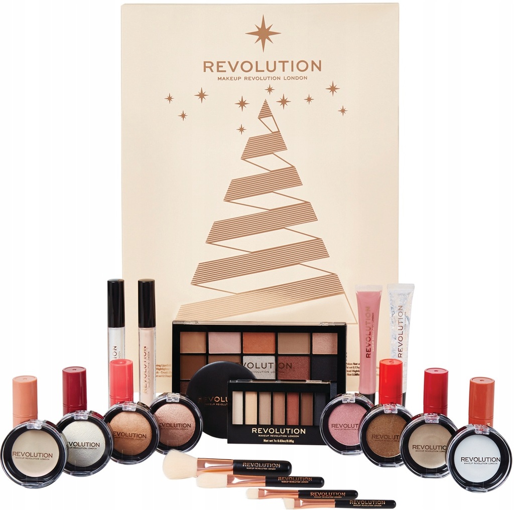 MAKEUP REVOLUTION Kalendarz Adwentowy Zestaw 7659698158 oficjalne