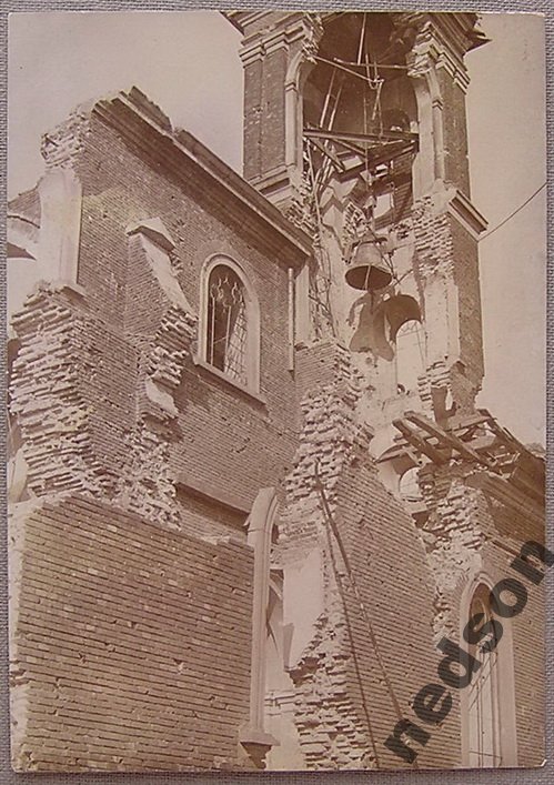 Gorlice kościół Narodzenia NMP 1915 po bitwie