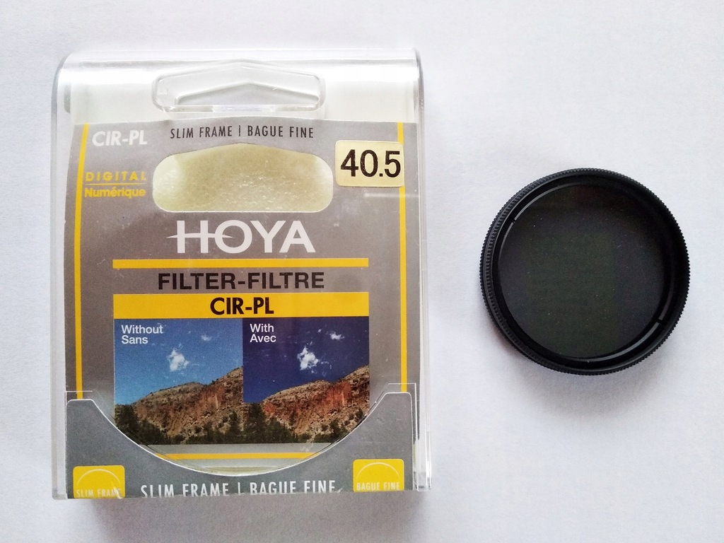 Filtr polaryzacyjny Hoya CIR-PL 40,5mm jak nowy