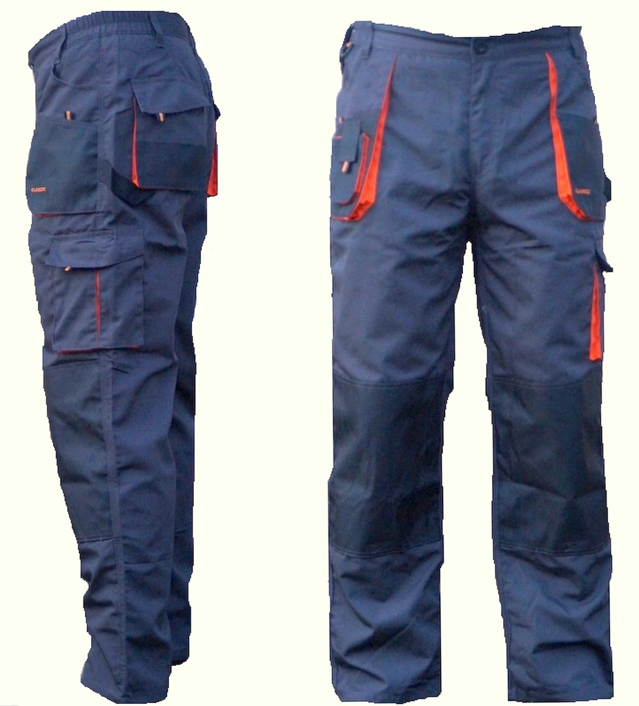 SPODNIE ROBOCZE CLASSIC MOCNE WYPRZEDAŻ S-XXL FV