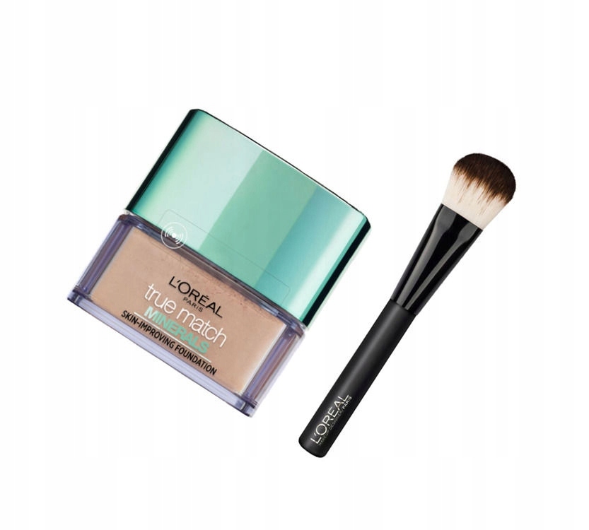 LOREAL TRUE MATCH MINERALS PODKŁAD + PĘDZEL