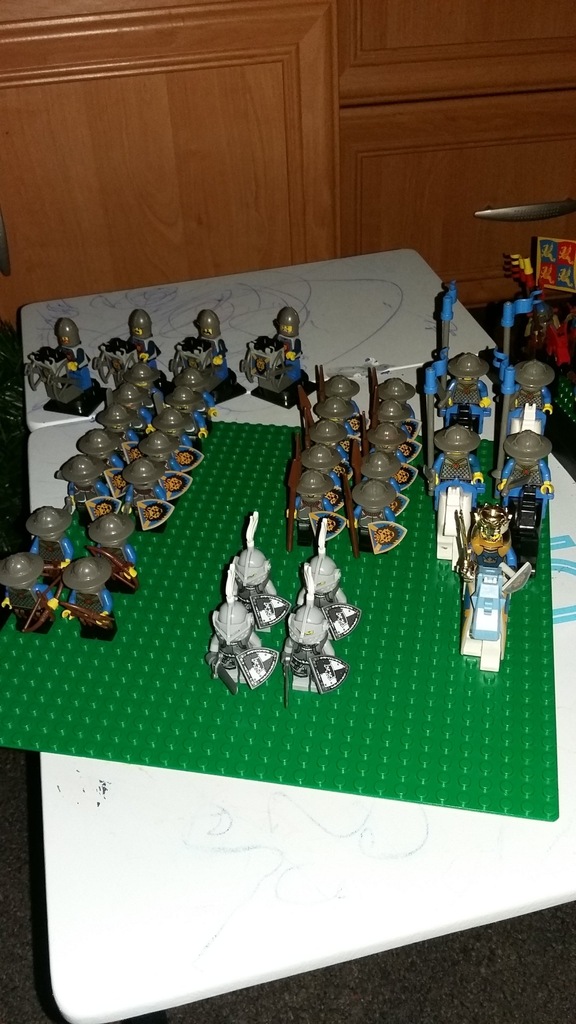 LEGO armia rycerzy.