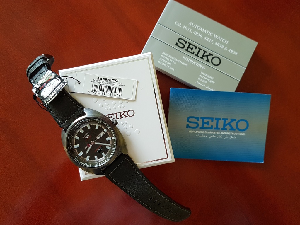 Seiko 5 Sports Automatic Limited Edition SRPB73K1 7207121525 oficjalne archiwum Allegro