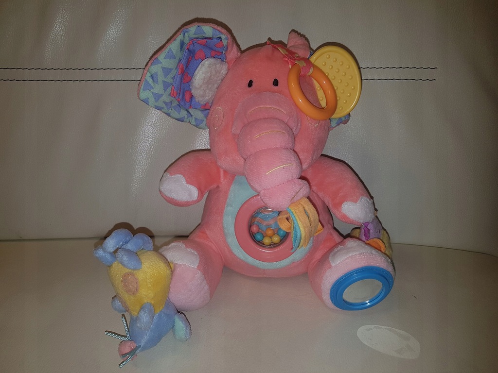 Słonik edukacyjny zabawka sensoryczna smiki smyk