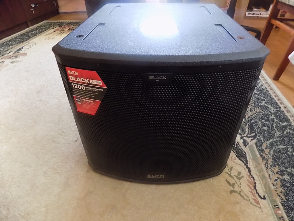 Sub Alto Black 15 aktywny