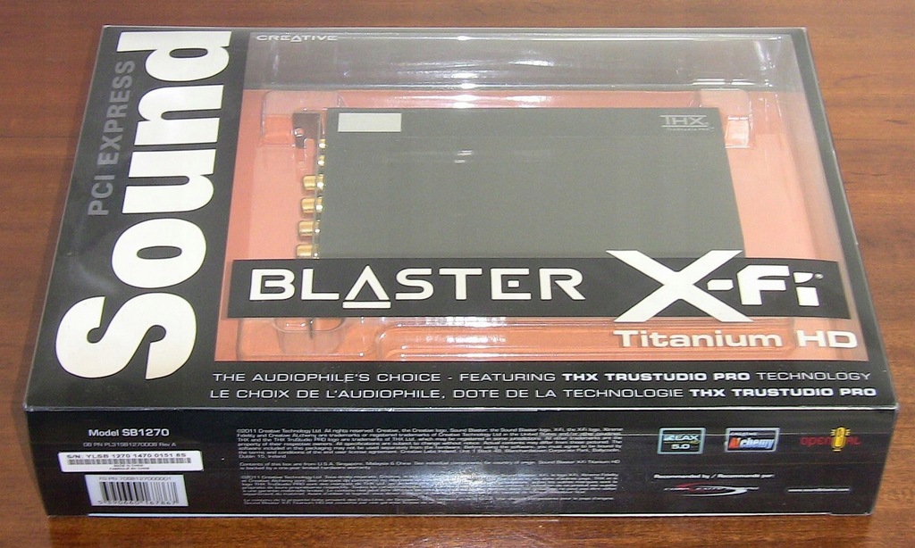 Audiofilska Sound Blaster X-Fi Titanium HD