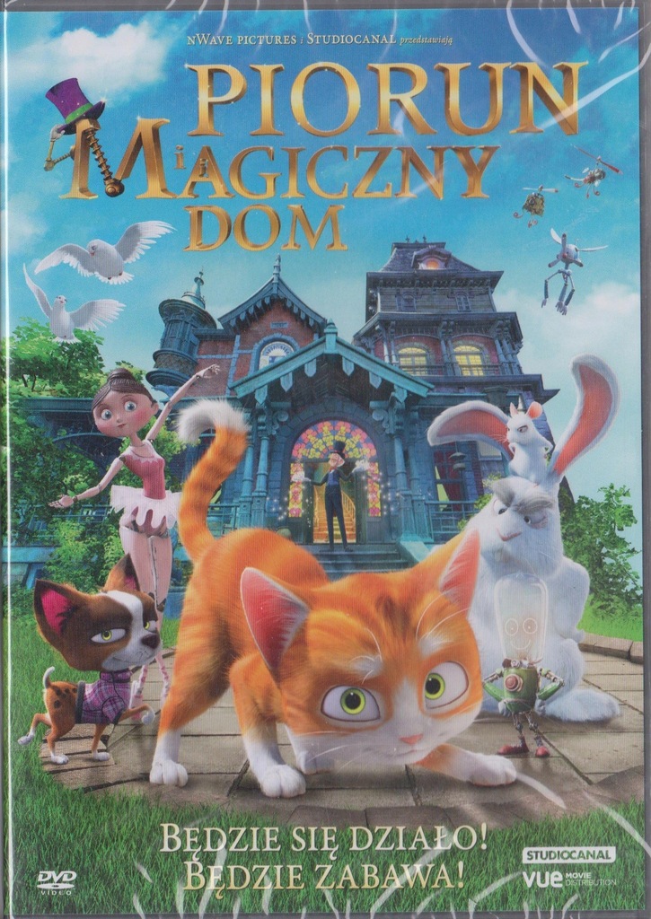 [DVD] PIORUN I MAGICZNY DOM (folia)