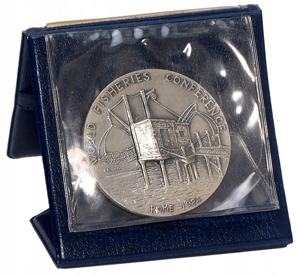 Medal FAO 1984 numerowany Srebro