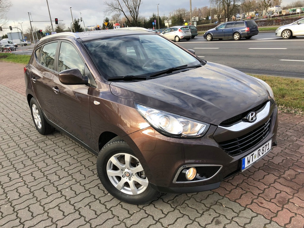 PIĘKNY BRĄZOWY HYUNDAI IX 35 2.0 BENZYNA 163KM!