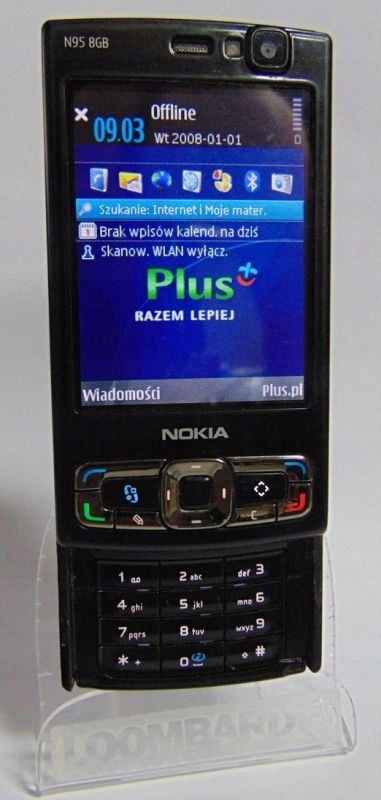 ROZSUWANA BIZNESOWA NOKIA N95 8GB