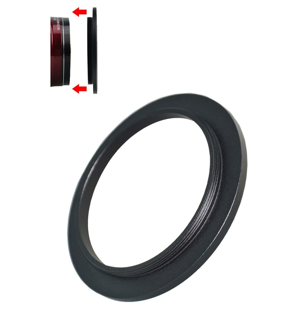 NIKON Coolpix P610 REDUKCJA FILTROWA ADAPTER 62 mm