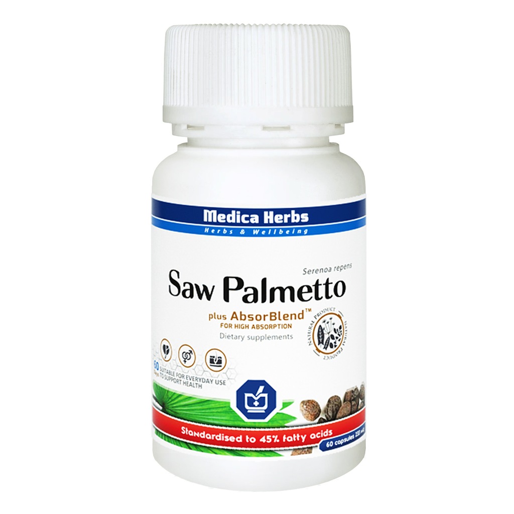 Saw Palmetto 1000mg extract kwasy tłuszczowe 45%