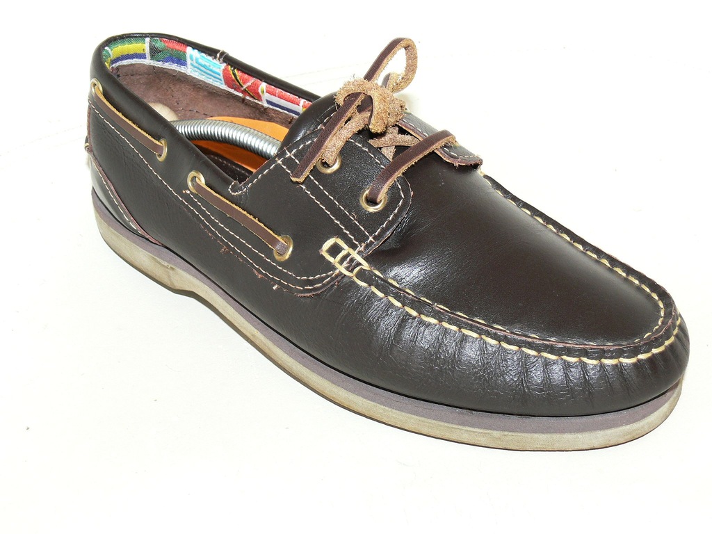 Mokasyny buty= UNIT S =SKÓRA 42,5 27,7 boat clarks