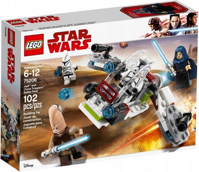 LEGO Star Wars Jedi i żołnierze armii klonów