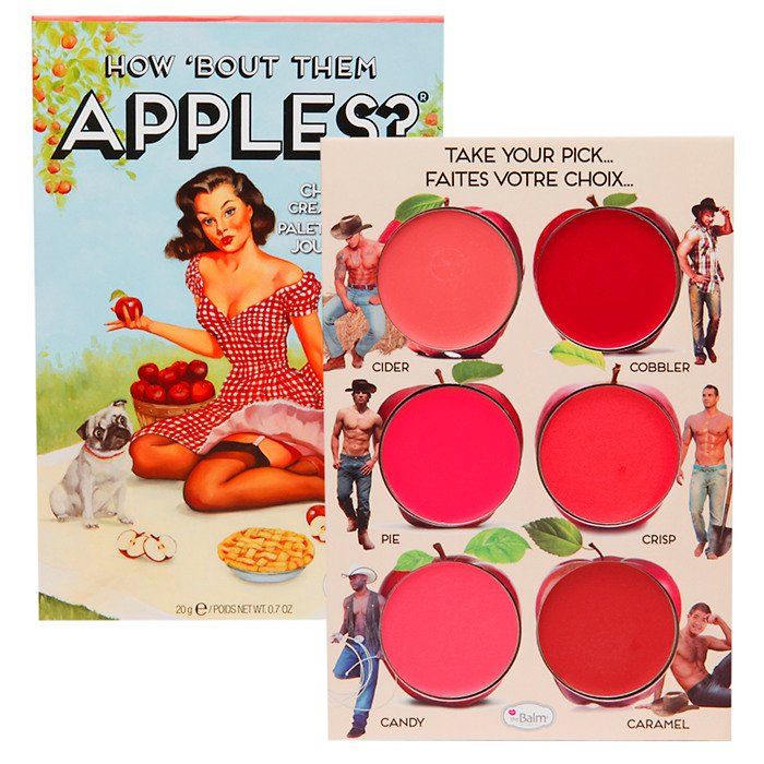 THEBALM HOW 'BOUT THEM APPLES? PALETA RÓŻE SZMINKI