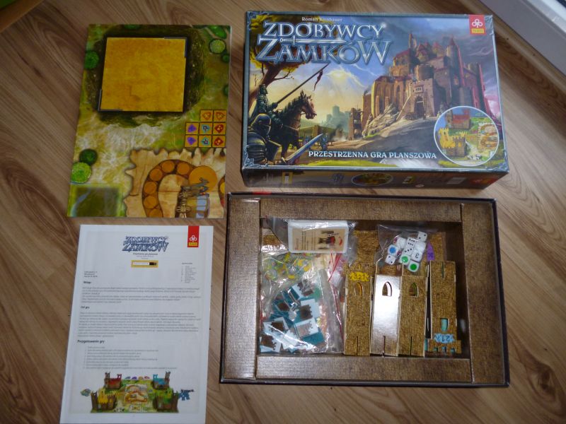 Gra ZDOBYWCY ZAMKÓW przestrzenna