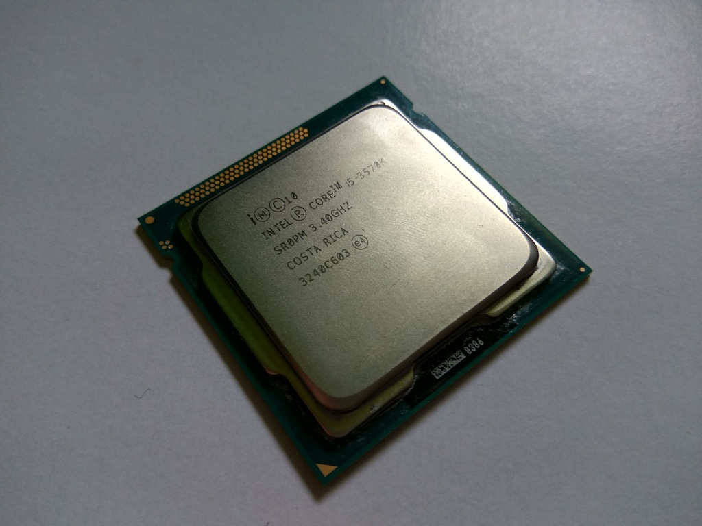 Рейтинг процессоров i5 3570k