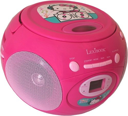 HELLO KITTY BOOMBOX RADIO ODTWARZACZ CD DLA DZIECI