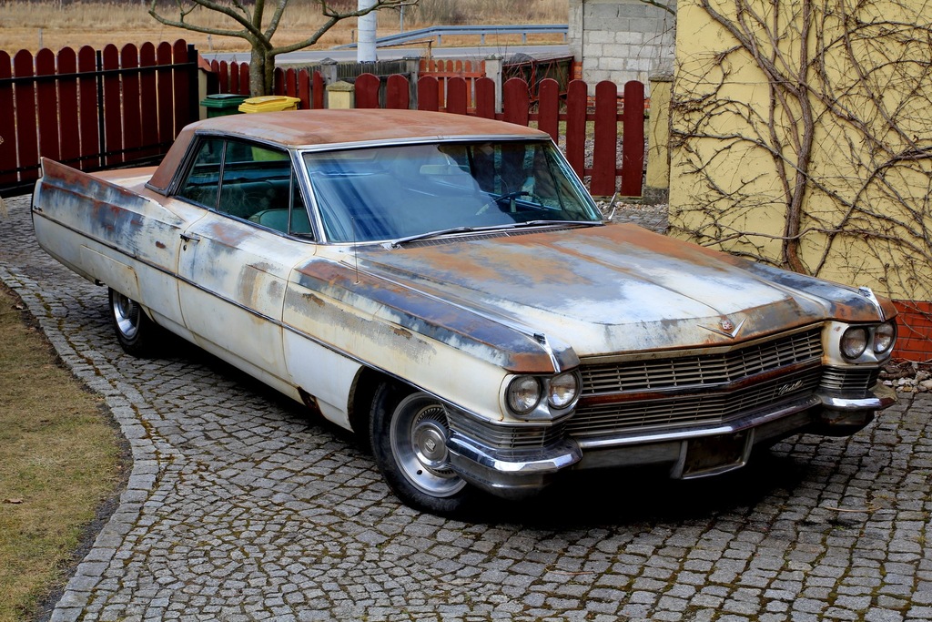 CADILLAC DE VILLE COUPE 1964 - Piękny oryginalny !