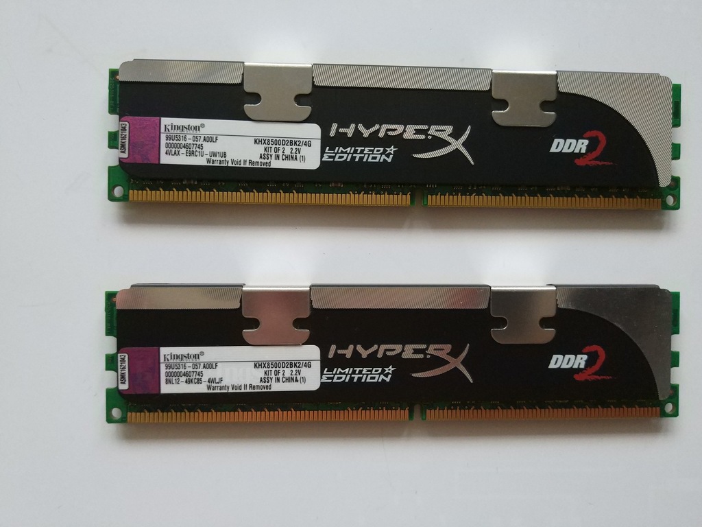 Kingston HyperX Limited Edition DDR2 4GB (2x2GB)