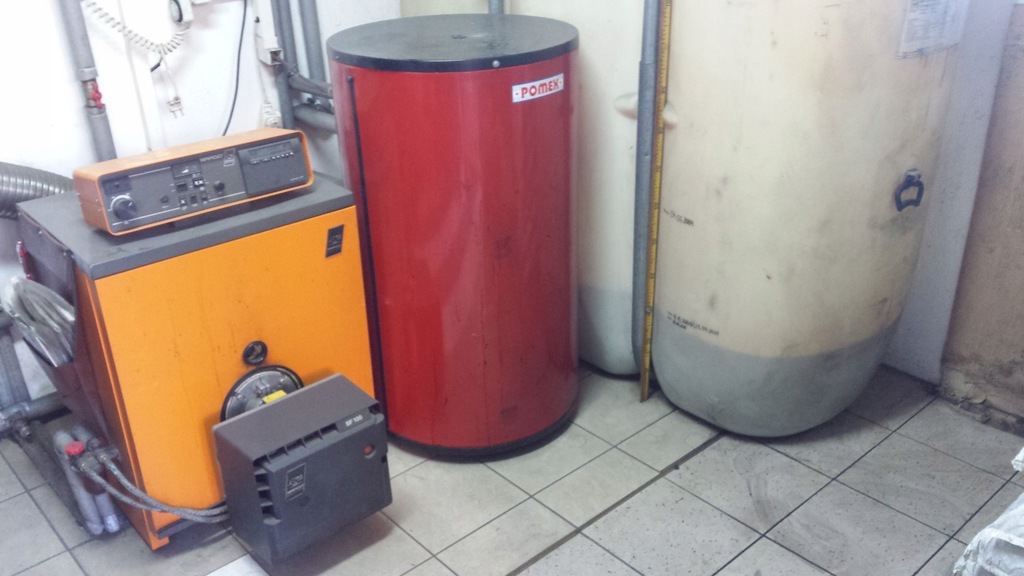 Kocioł piec olejowy 24kW Rapido zestaw