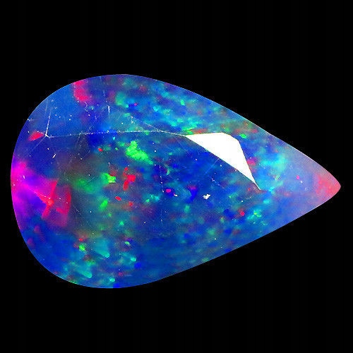 CZARNY OPAL - TĘCZA KOLORÓW - WIDEO - 1,37 ct