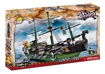 KLOCKI COBI Pirates Piraci STATEK WIDMO okret 6017